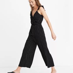 Madewell polka dot jumpsuit